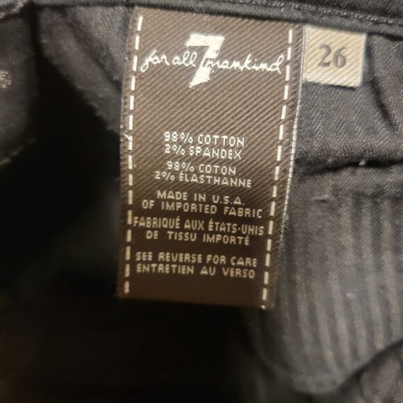 7 For All Mankind Low-Rise Skinny Jean - Picture 3 of 3